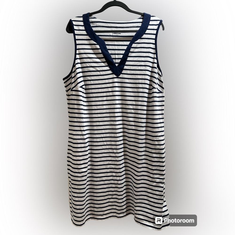 Women’s Land’s End Swimsuit Coverup Dress Size 1X 16W-18W